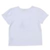 子供服 女の子 綿100％ 女の子モチーフ マリンテイスト フリル袖 Tシャツ オフホワイト(11) 背面