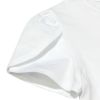 ベビー服 女の子 綿100％ ピアノ 音符 プリント リボンつき Tシャツ オフホワイト(11) デザインポイント2