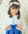子供服 女の子 日本製 花柄 レース ボレロ