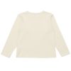 ベビー服 男の子 電車 乗り物ロゴプリントTシャツ オフホワイト(11) 背面