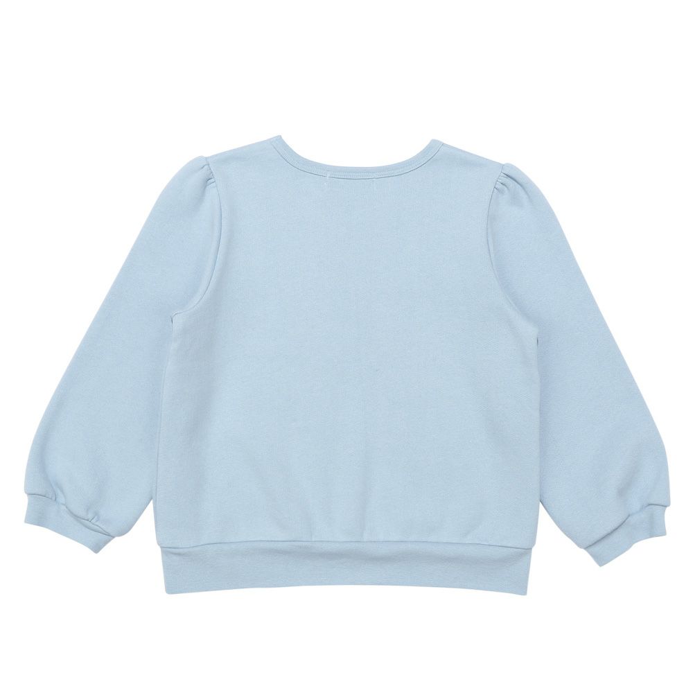 子供服 女の子 音楽会モチーフ トレーナー ブルー(61) 背面