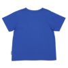 ベビー服 男の子 綿100％ 恐竜 刺繍 ロゴ Tシャツ ブルー(61) 背面