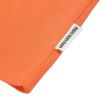 ベビー服 男の子 綿100％ 恐竜 刺繍 ロゴ Tシャツ オレンジ(07) デザインポイント2