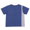子供服 男の子 綿１００％ ストライプ柄 Tシャツ ネイビー(06) 背面