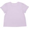 ベビー服 女の子 綿100％ ティーカップ刺繍 Tシャツ パープル(91) 背面