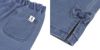 子供服 女の子 リボン付き ストレッチデニム 7分丈パンツ ブルー(61) デザインポイント1