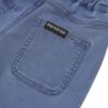 ベビー服 男の子 ストレッチデニム ポケット付き ハーフパンツ ブルー(61) デザインポイント1