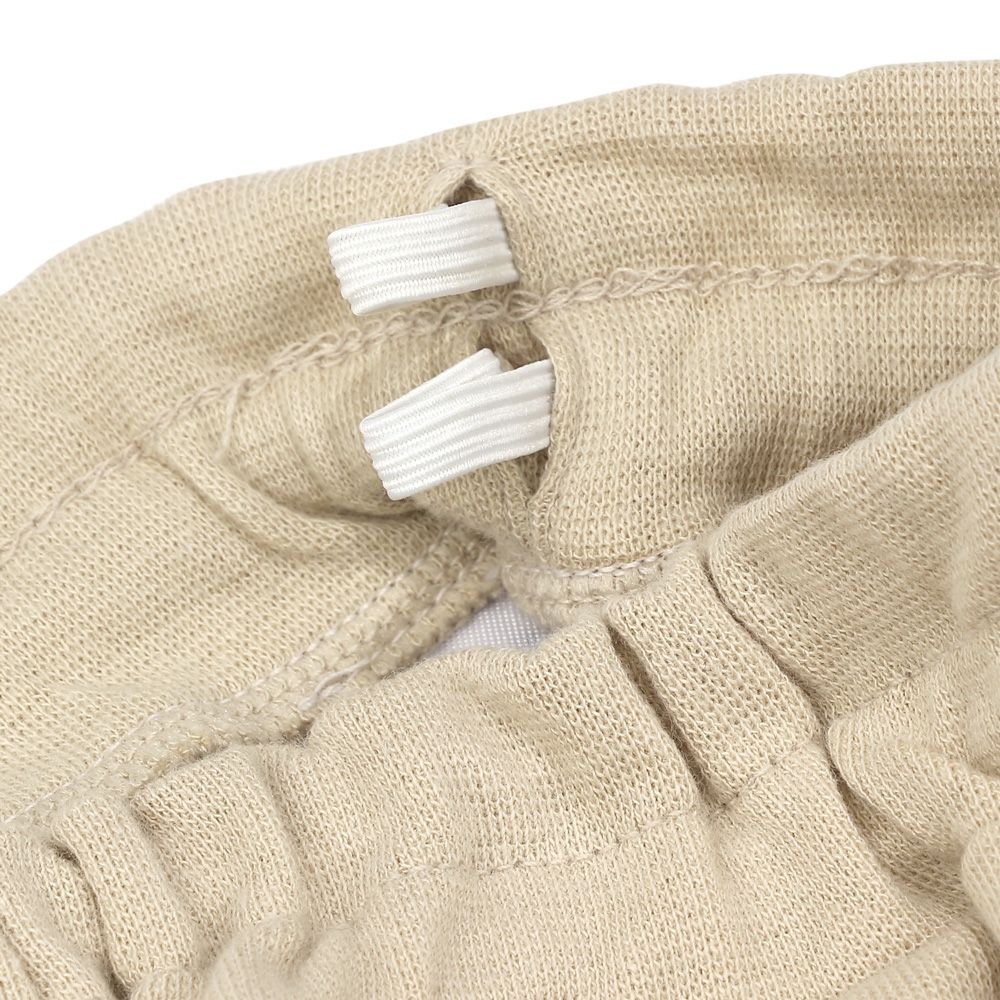 ベビー服 女の子 綿 音符付き プリント パンツ ベージュ(51) デザインポイント2