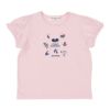 ベビー服 女の子 綿100％ マリン 貝殻 Tシャツ ピンク(02) 正面