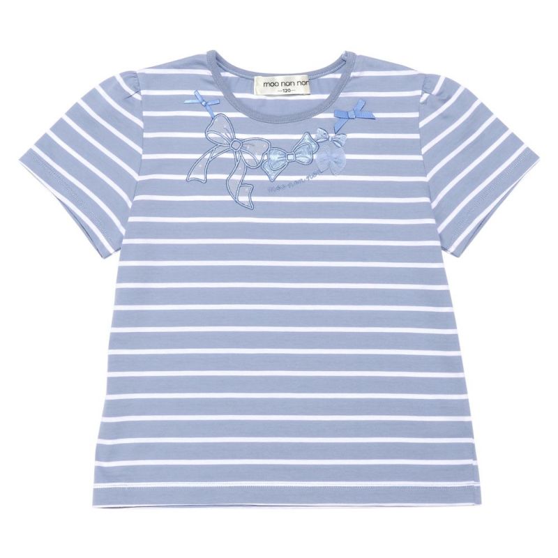 綿100％アクセサリー小物プリントTシャツ