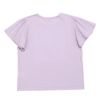 ベビー服 女の子 綿100％ リボン付き キラキラ プリント Tシャツ パープル(91) 背面