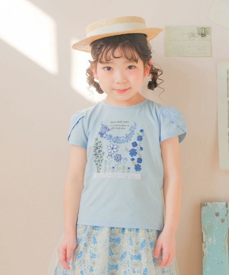 チューリップ tシャツ トップ 子供