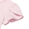 ベビー服 女の子 綿100％ お花 プリント チューリップ袖 Tシャツ ピンク(02) デザインポイント2