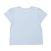 子供服 女の子 綿100％ バレエ＆小物プリント Tシャツ ブルー(61) 背面