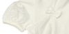ベビー服 女の子 バックリボン お花レース 切替 Tシャツ オフホワイト(11) デザインポイント2