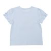 子供服 女の子 綿100％ 小物モチーフ 裾フリル Tシャツ ブルー(61) 背面