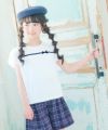 子供服 女の子 綿100％ チューリップ袖 カットソーTシャツ