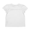 子供服 女の子 綿100％ チューリップ袖 カットソーTシャツ オフホワイト(11) 背面