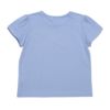 子供服 女の子 綿100％ チューリップ袖 カットソーTシャツ ブルー(61) 背面