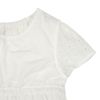子供服 女の子 花柄レース Aライン Tシャツ オフホワイト(11) デザインポイント1