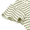 子供服 女の子 リボン付き ボーダー柄 Tシャツ グリーン(08) デザインポイント2