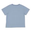 ベビー服 男の子 綿100％ デニム ポケット付  Tシャツ ブルー(61) 背面