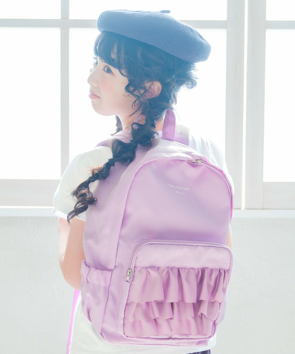 ハートチャーム付き ブランドロゴ リュック｜ベビー・子供服 通販