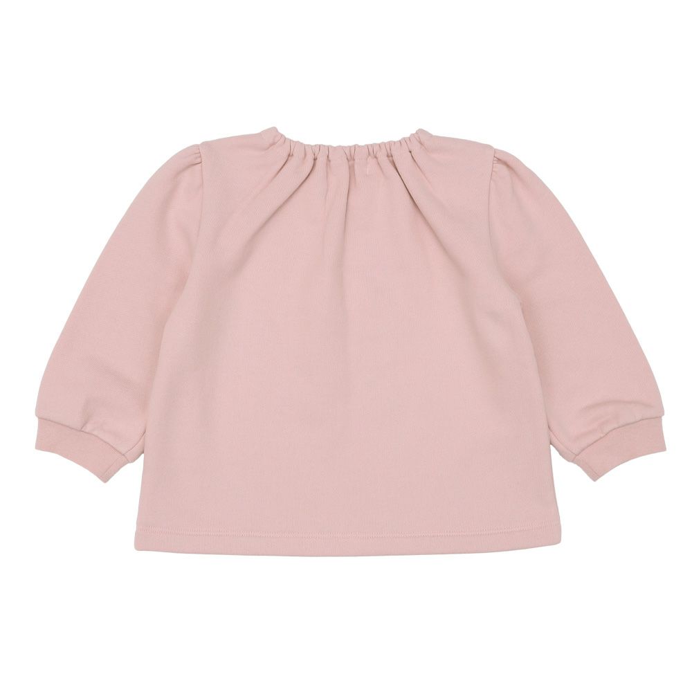 ベビー服 女の子 スイーツ 刺繍 トレーナー ピンク(02) 背面