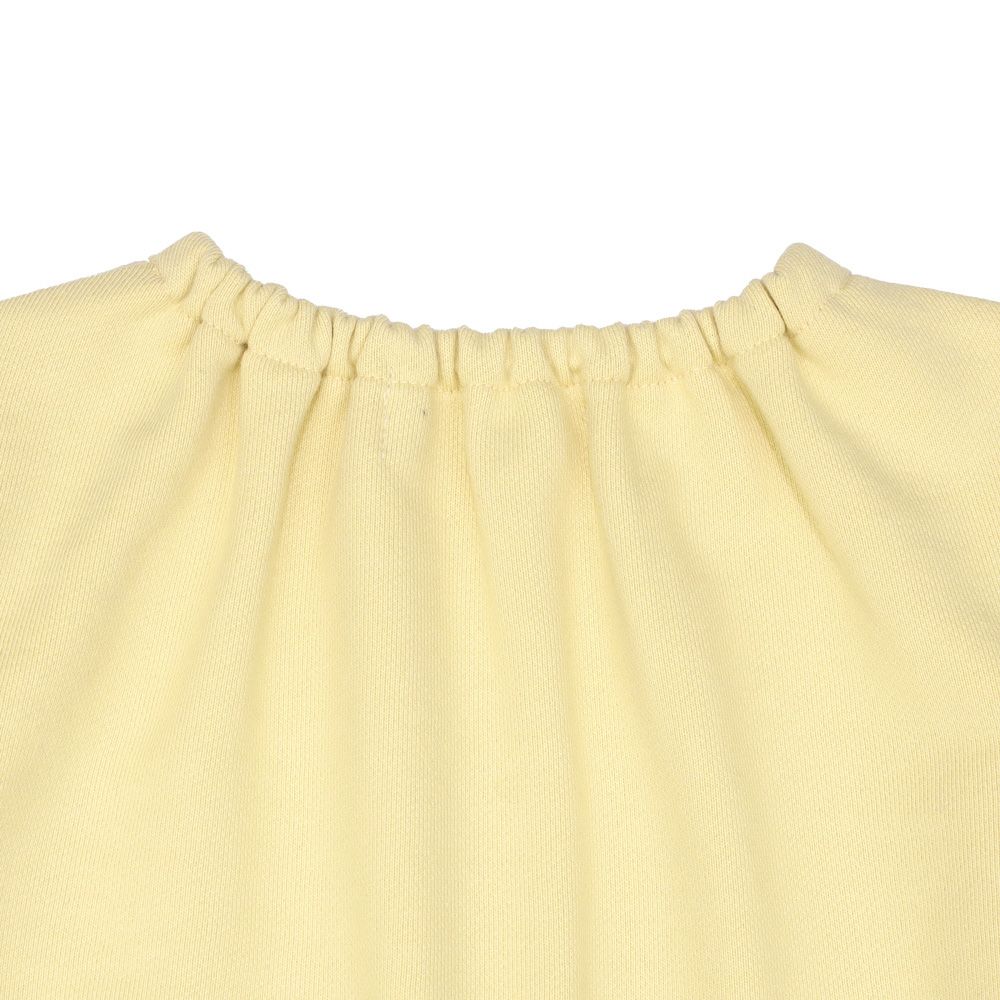 ベビー服 女の子 うさぎ ワッペン トレーナー イエロー(04) デザインポイント2