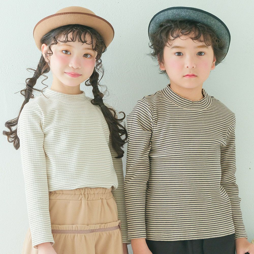 子供服 男の子 クルーネック 長袖 Tシャツ