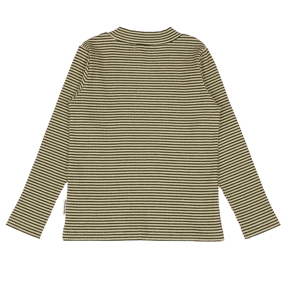 子供服 男の子 クルーネック 長袖 Tシャツ アイボリー(12) デザインポイント1