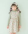 ベビー服 女の子 花柄プリントワンピース