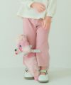 ベビー服 女の子 フレア 9分丈 パンツ ピンク(02) モデル画像1