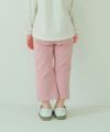 ベビー服 女の子 フレア 9分丈 パンツ ピンク(02) モデル画像2