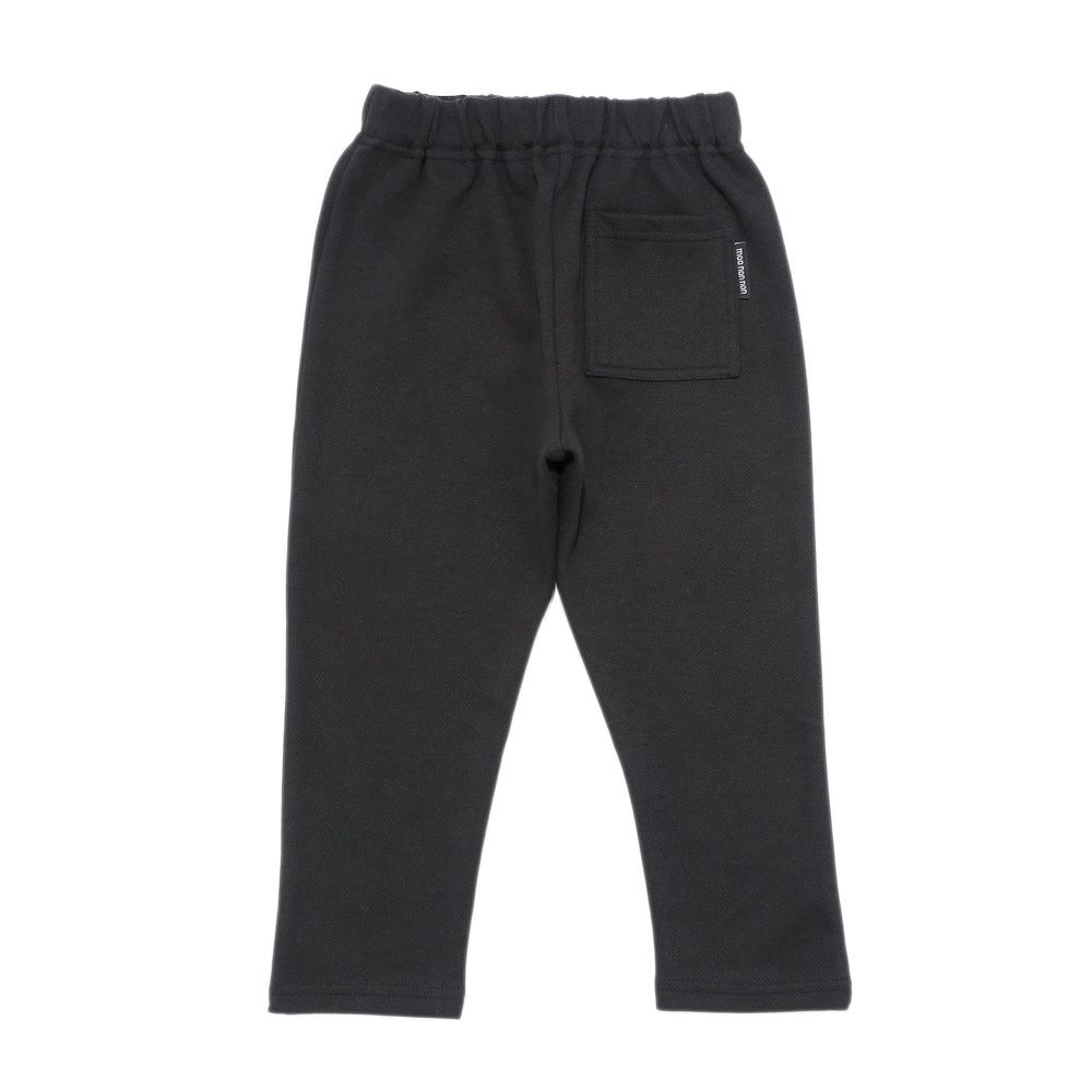 ベビー服 男の子 男女兼用 テーパード パンツ ブラック(00) 背面