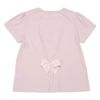 ベビー服 女の子 バックリボンつき ジャム瓶 Tシャツ ピンク(02) 背面