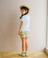 ベビー服 女の子 バックリボンつき ジャム瓶 Tシャツ オフホワイト(11) モデル画像2