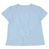 ベビー服 女の子 バックリボン ティーパーティー 刺繍 Tシャツ ブルー(61) 背面