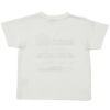 ベビー服 男の子 綿100％ 電車 ポケット 半袖 Tシャツ オフホワイト(11) 背面