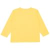 ベビー服 男の子 働く車 アップリケ 長袖Tシャツ イエロー(04) 背面