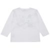 ベビー服 男の子 働く車 アップリケ 長袖Tシャツ オフホワイト(11) 背面