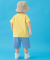 ベビー服 男の子 綿100％ ロボット 刺繍 半袖 Tシャツ イエロー(04) モデル画像1