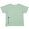 ベビー服 男の子 綿100％ 空飛ぶ 乗り物 デザイン Tシャツ グリーン(08) 背面