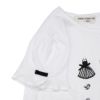 ベビー服 女の子 ドレス＆バッグ 小物プリント 綿100％ Tシャツ オフホワイト(11) デザインポイント1