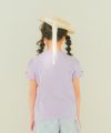 ベビー服 女の子 ドレス＆バッグ 小物プリント 綿100％ Tシャツ パープル(91) モデル画像2