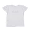 子供服 女の子 綿100％ おしゃれ小物 プードル 犬 Tシャツ オフホワイト(11) 背面