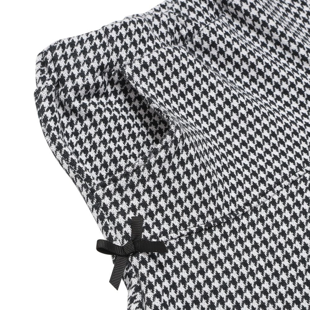 千鳥柄 リボン付き キュロットパンツ｜ベビー・子供服 通販 moononnon