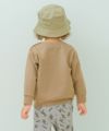 ベビー服 男の子 サファリパーク刺繍 裏毛トレーナー ベージュ(51) モデル画像3