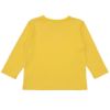 ベビー服 男の子 電車刺繍 動物園プリント Tシャツ イエロー(04) 背面