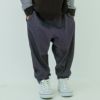 ベビー服 男の子 男女兼用 デニムツイルニット マチつきテーパードパンツ